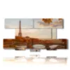 bilder mit paris im herbst beleuchtet - version: 8 pannelli 186x97cm