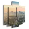 Photo frame of Paris at sunset