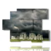 stonehenge tableau paysage - version: 6 pannelli 129x94cm