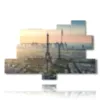 marco de fotos paris al atardecer - version: 9 pannelli 183x121cm
