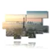 marco de fotos paris al atardecer - version: 10 pannelli 186x115cm