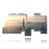painting with photos paris at sunset - version: 10 pannelli 207x106cm
