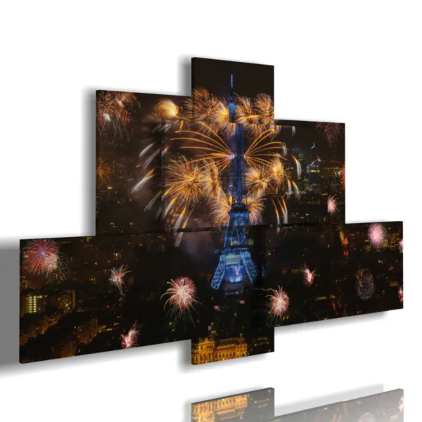 Tableaux ''Paris la nuit''