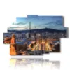 paintings with images barcelona at night - version: 9 pannelli 171x108cm