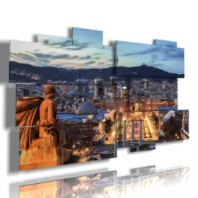 Tableaux barcelonais la nuit