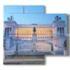 tableaux rome autel de la patrie - version: 4 pannelli 91x85cm