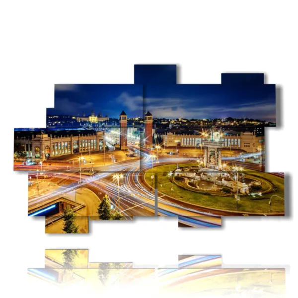 Foto im Zentrum von Barcelona