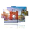 bild mit foto in barcelona arco del trionfo - version: 9 pannelli 171x108cm