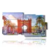 painting with photos in barcelona arco del trionfo - version: 10 pannelli 183x100cm