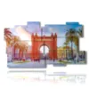 bild mit foto in barcelona arco del trionfo - version: 11 pannelli 184x104cm