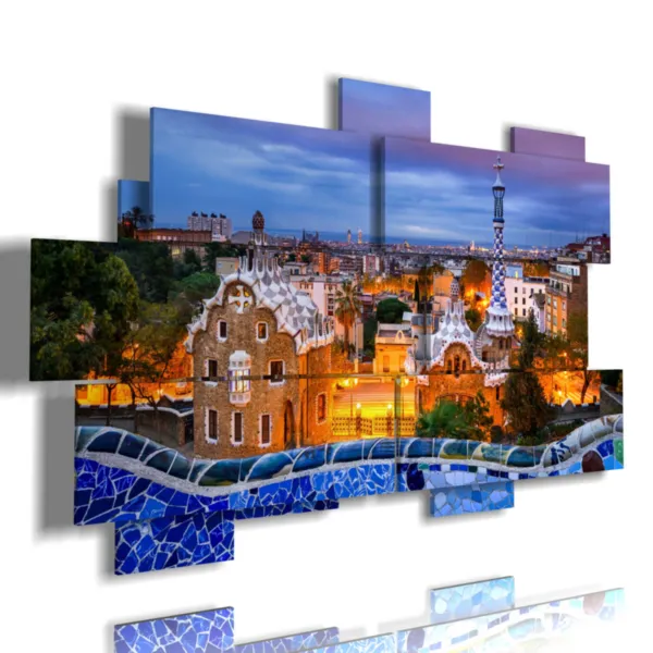 Mosaikbilder Barcelona