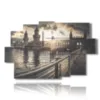 painting with photos berlin black and white - version: 9 pannelli 171x108cm