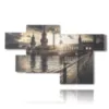 painting with photos berlin black and white - version: 7 pannelli 175x105cm