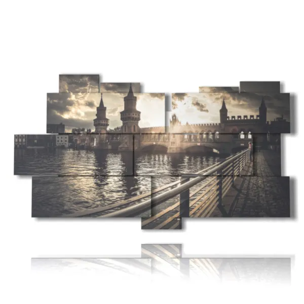 Black and white photo of Berlin