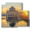 painting with photos berlin city - version: 5 pannelli 102x93cm