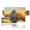 painting with photos berlin city - version: 7 pannelli 157x90cm