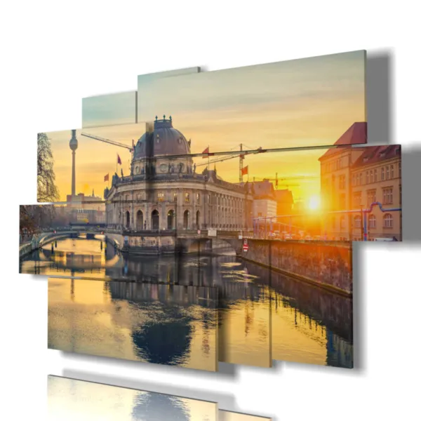 cuadro con foto de Berlín