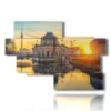 painting with photos berlin city - version: 10 pannelli 176x119cm