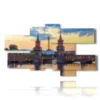 cuadro de poster berlin - version: 7 pannelli 177x102cm