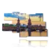 quadro con poster berlino - version: 9 pannelli 180x103cm