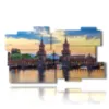 painting with poster berlin - version: 11 pannelli 184x104cm