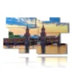 quadro con poster berlino - version: 10 pannelli 186x105cm