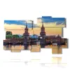 quadro con poster berlino - version: 11 pannelli 193x115cm