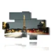 quadro con poster in berlin - version: 8 pannelli 184x113cm