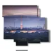 bild mit fotos berlin bei nacht - version: 6 pannelli 113x99cm
