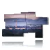 painting with photos berlin at night - version: 9 pannelli 184x106cm