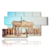 bild mit foto berlin mitte - version: 7 pannelli 157x90cm