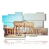 painting with photos central berlin - version: 11 pannelli 184x104cm