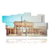painting with photos central berlin - version: 11 pannelli 197x106cm