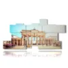 painting with photos central berlin - version: 12 pannelli 231x111cm