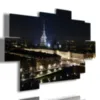 Paintings Torino at night