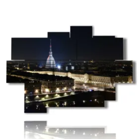 Gemälde, die Turin darstellen