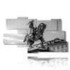 affiche tableaux turin statue d emanuele filiberto di savoia - version: 9 pannelli 180x103cm
