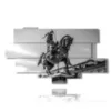 affiche tableaux turin statue d emanuele filiberto di savoia - version: 11 pannelli 204x116cm