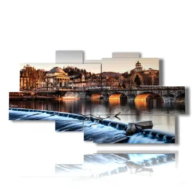 Contemporary paintings in Turin