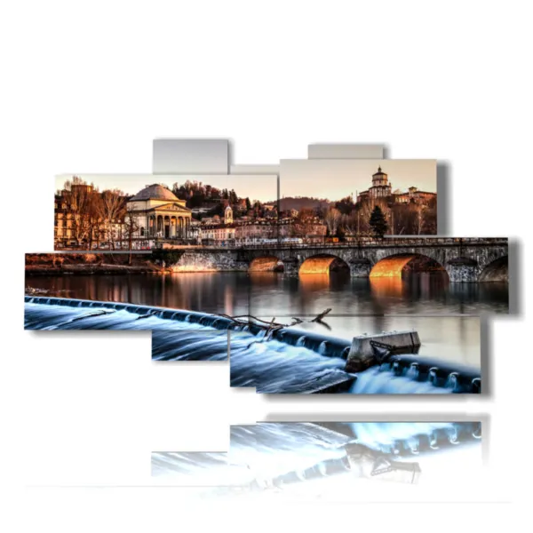 peintures contemporaines à Turin