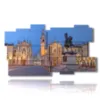 tableaux estampes turin piazza san carlo - version: 11 pannelli 184x104cm