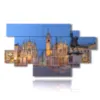 paintings prints turin piazza san carlo - version: 12 pannelli 206x119cm