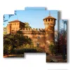 modern paintings turin il castello - version: 5 pannelli 89x77cm