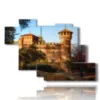 moderne bilder turin il castello - version: 7 pannelli 150x102cm