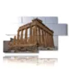 bild mit foto das antike athen der parthenon - version: 7 pannelli 157x90cm