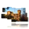 tableaux modernes turin le chateau - version: 9 pannelli 180x103cm