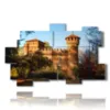 modern paintings turin il castello - version: 11 pannelli 182x115cm