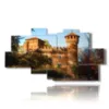 modern paintings turin il castello - version: 8 pannelli 184x97cm