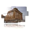 painting with photos ancient athens the parthenon - version: 9 pannelli 171x108cm