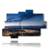 tableaux turin vu d en haut - version: 10 pannelli 173x114cm